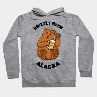 Grizzly Beer Alaska Hoodie